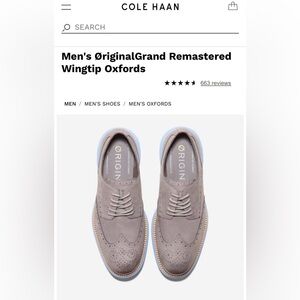 Mens Cole Hahn Original Grand size 12